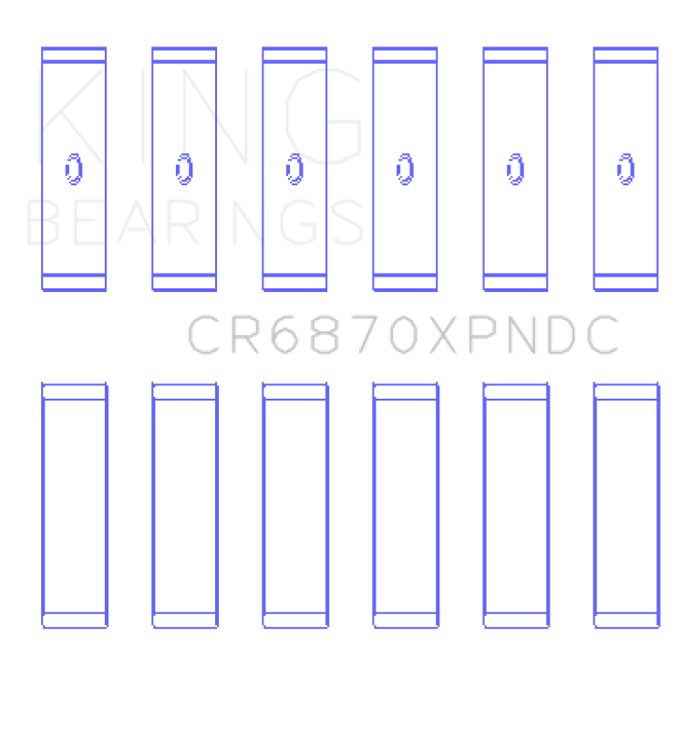 KING Performance Rod Bearings