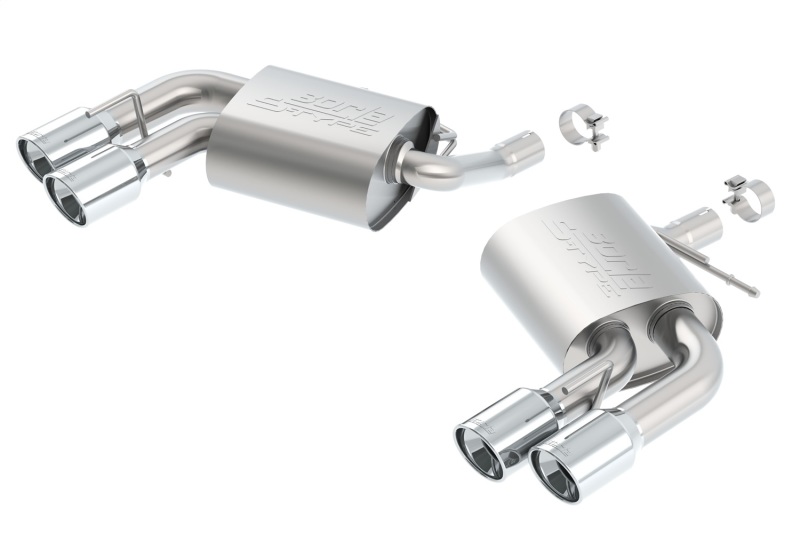 Borla 2016 Chevy Camaro V6 AT/MT S-Type Rear Section Exhaust w/o Dual Mode Valves thumbnail 6