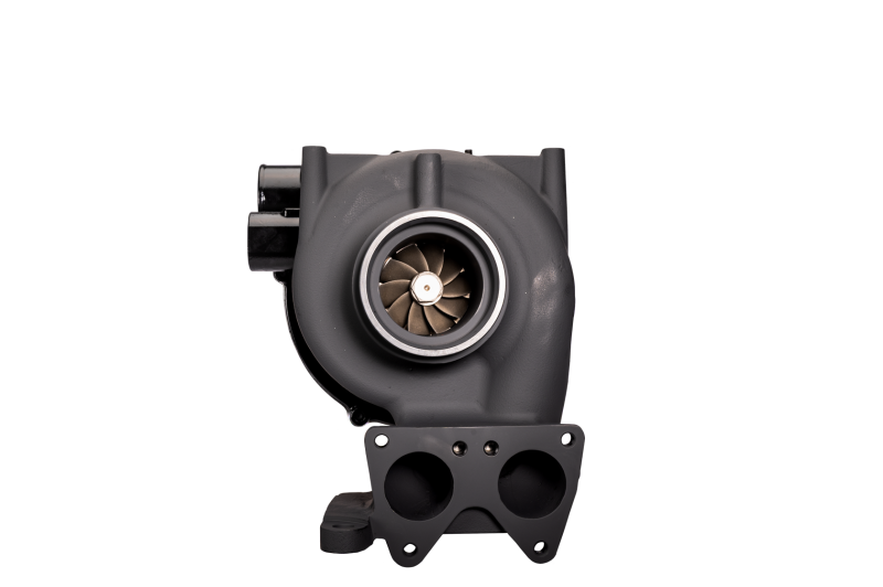 Fleece Performance 04.5-10 Chevy Duramax (LLY/LBZ/LMM) 63mm STREET VNT Cheetah Turbo w/ HX40 Outlet thumbnail 9