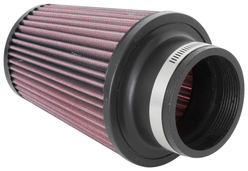 K&N Universal Clamp-On Air Filter 3in Flange ID x 5in Base OD x 3.5in Top OD x 6in Height thumbnail 3