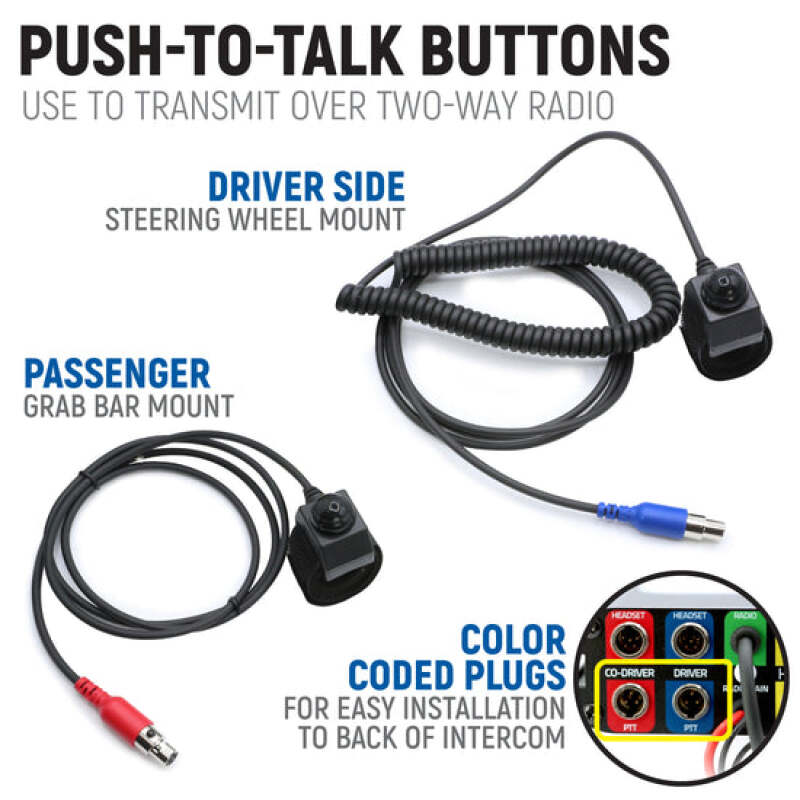 Rugged Radios Honda Talon Kit w/ BTI 2-Way Radio STX Stereo Remote Head / M1 VHF Business Band thumbnail 8