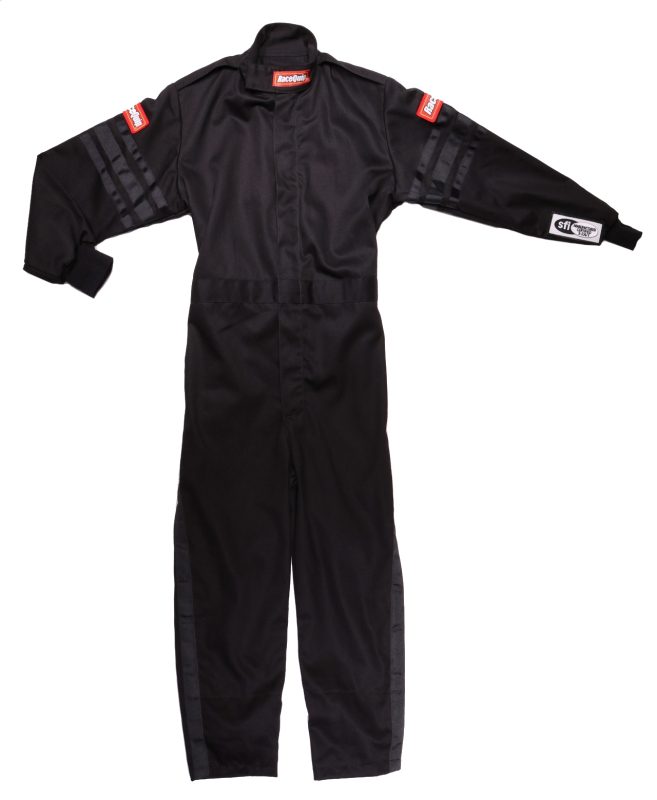 RaceQuip Black Trim SFI-1 JR. Suit - KXL thumbnail 6