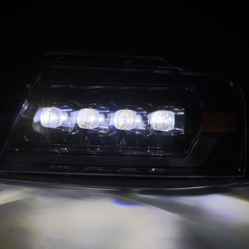 AlphaRex 04-08 Ford F-150 (No 2004 Heritage) NOVA-Series LED Proj HL Chrome w/Actv Light / Seq. Sig thumbnail 5