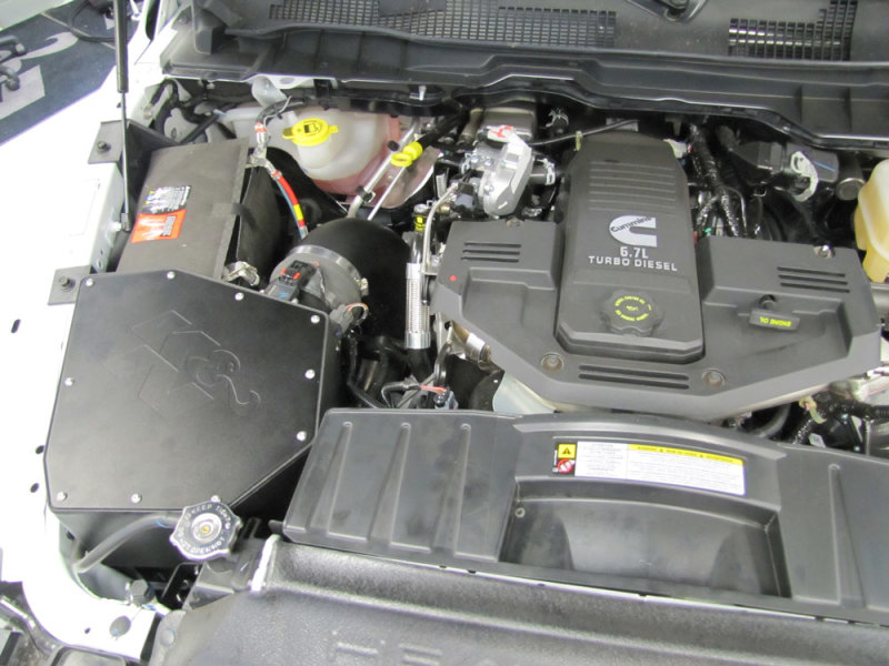 K&N 10-12 Dodge Ram 2500/3500 6.7L L6 Diesel AirCharger Performance Intake Kit thumbnail 5