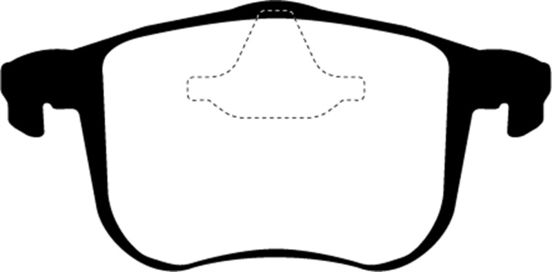 EBC 06-11 Saab 9-3 2.0 Turbo (Aero) Redstuff Front Brake Pads thumbnail 7
