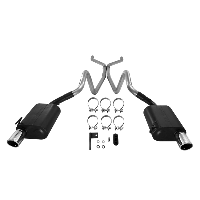 Flowmaster 05-09 Mustang V6 Force II Cat-Back Exhaust System thumbnail 4