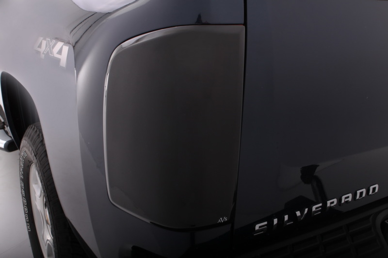 AVS 07-13 Chevy Silverado 1500 Tail Shades Tail Light Covers - Smoke thumbnail 3