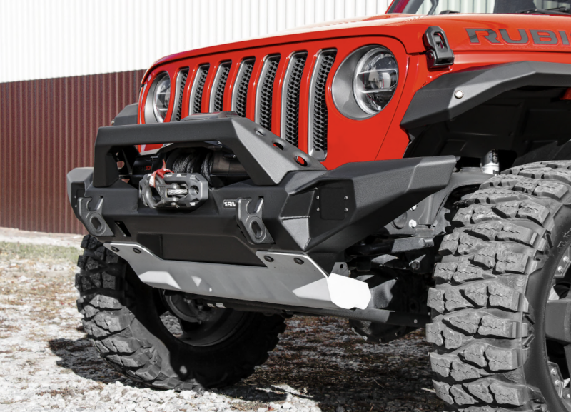 Rival 18-26 Jeep Wrangler JL 20-26 Jeep Gladiator Front Full-Width Aluminum Bumper