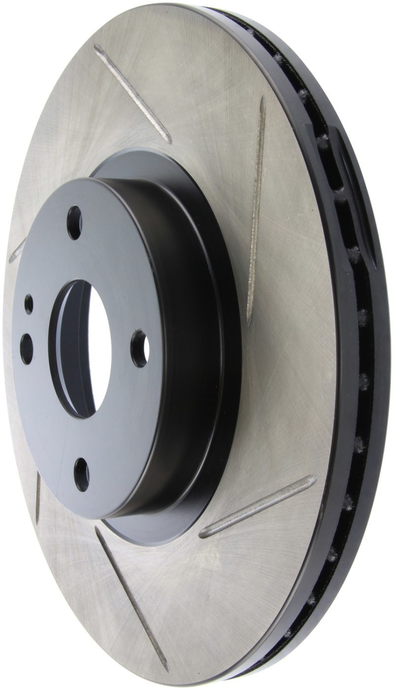 StopTech Power Slot 01-05 Mazda Miata Sport Suspension/Turbo SportStop Slotted Front Left Rotor thumbnail 4