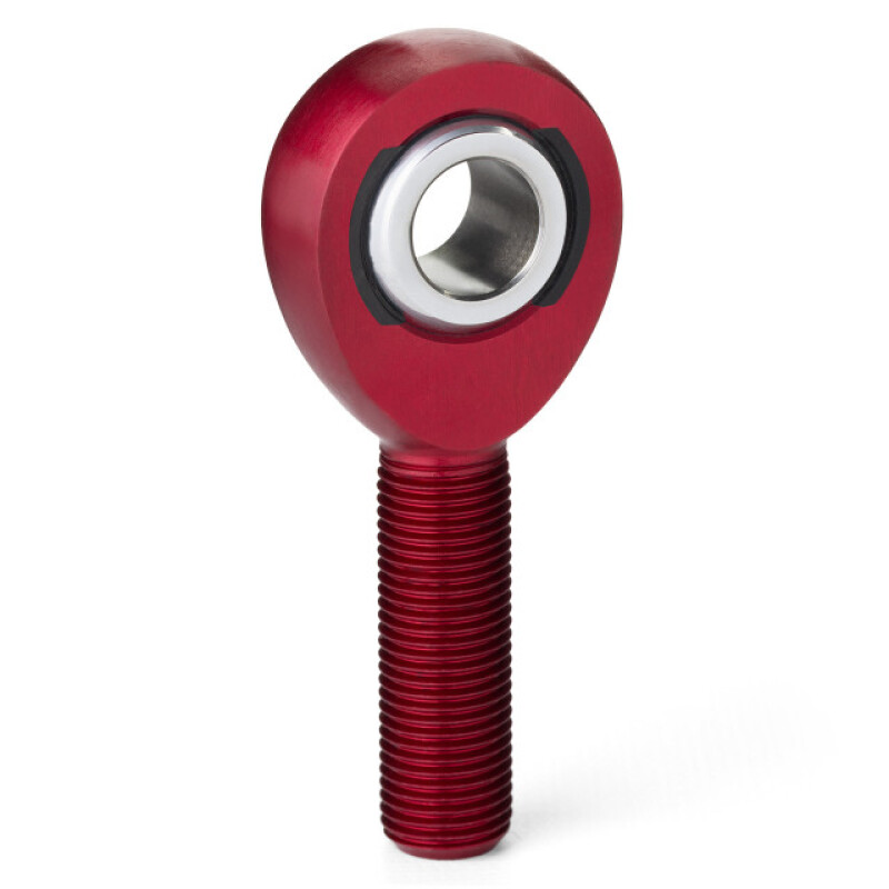 QA1 A Series Endura Rod End - Male/Right Hand - .25in Bore x 1/4-28 - Clear Aluminum