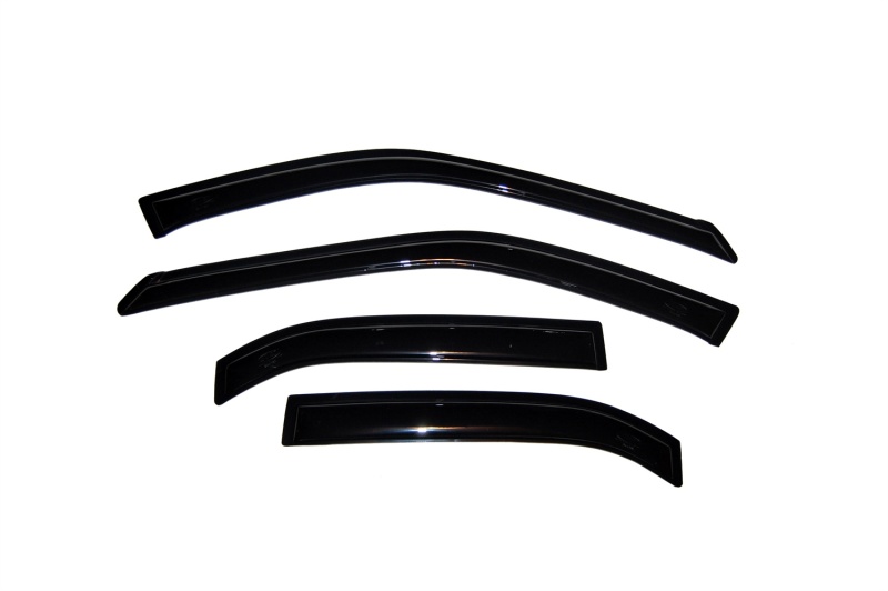 AVS 97-01 Mitsubishi Mirage Ventvisor Outside Mount Window Deflectors 4pc - Smoke thumbnail 2