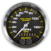 Autometer Gauge GPS Speedometer 3-3/8in 140 MPH Marine Carbon Fiber Gauge thumbnail 5