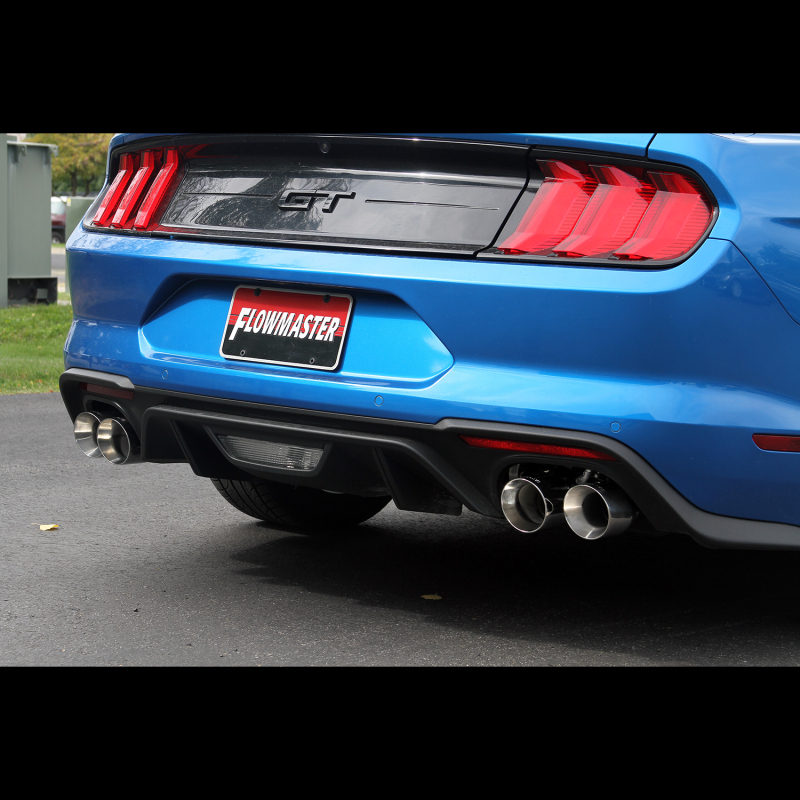 Flowmaster 18-23 Mustang 5.0L American Thunder Axle-Back Exhaust System (w/Valves) thumbnail 4