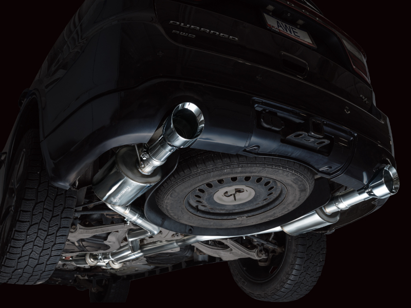AWE Tuning 11-24 Dodge Durango 5.7L Touring Edition Exhaust w/ Chrome Silver Tips thumbnail 9