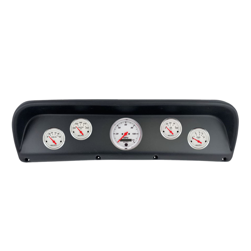 AM Arctic White Gauges
