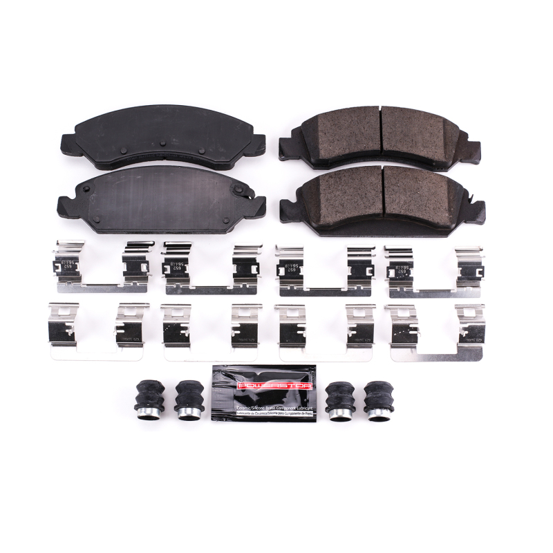 Power Stop 2008 Chevrolet Avalanche Front Z23 Evolution Sport Brake Pads w/Hardware thumbnail 2