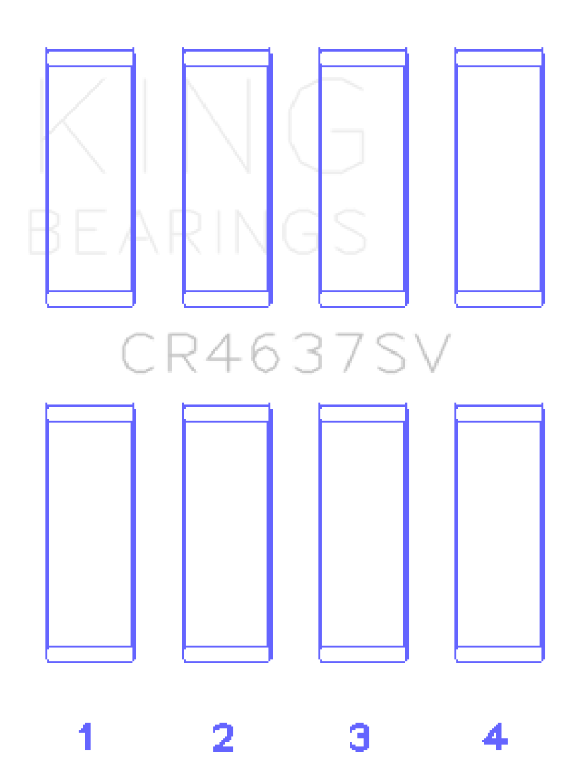 King Engine Bearings Audi BYT/CDNC/CCZD/CPSA Connecting Rod Bearing Set thumbnail 2