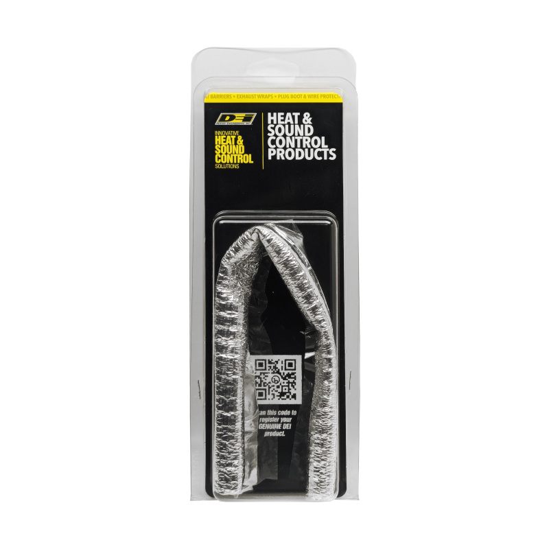 DEI Vapor Block Fuel Line Sleeves 906644 Heat Sleeve, Sleeve, 1,200 degrees F, Silver, 0.375 in. Diameter, 12 in. Length, Each thumbnail 5
