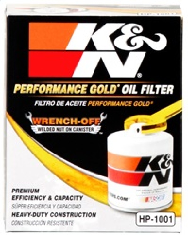 K&N Chevy / Pontiac / GMC / Buick Performance Gold Oil Filter thumbnail 9
