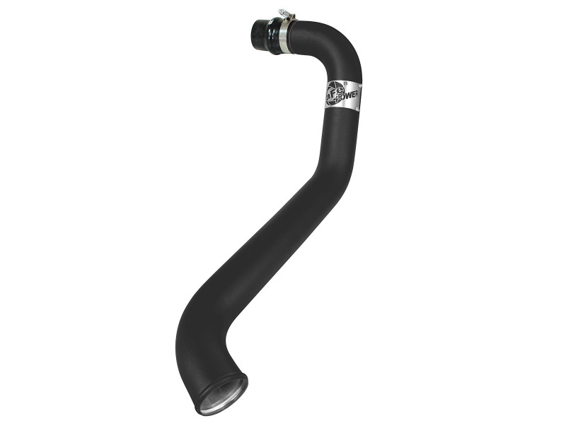 BladeRunner 3 IN Aluminum Hot Charge Pipe Black