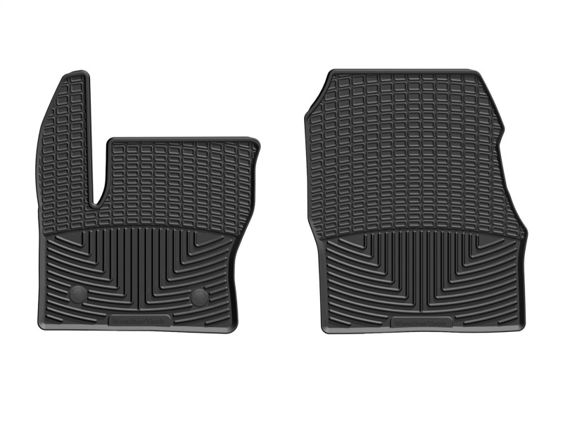 WT Rubber Mats - Front - Blk