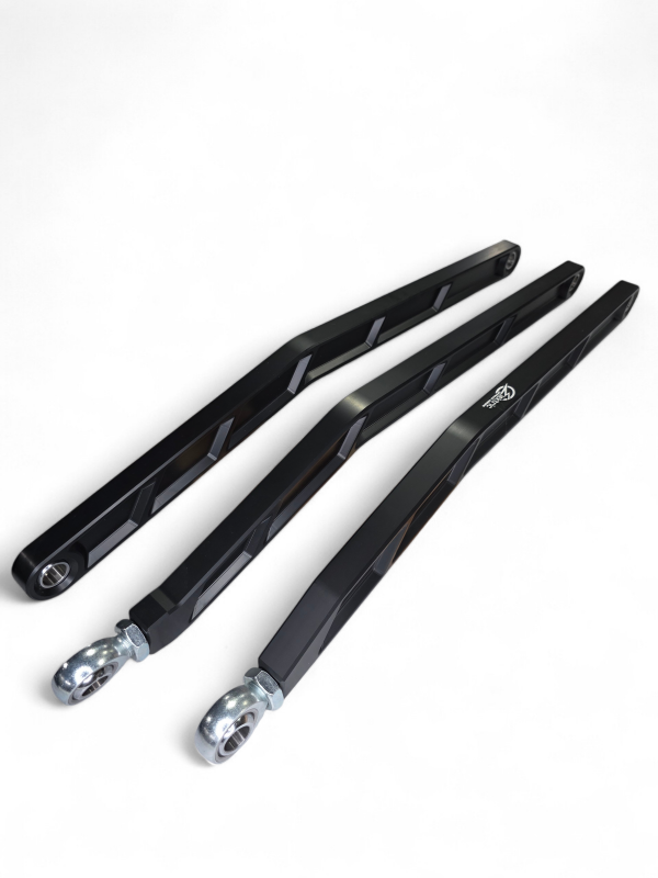 Elektric Offroad 2017+ Can Am Maverick X3 Volt Billet Radius Rods Anodized Black RS 72In Model Only thumbnail 4