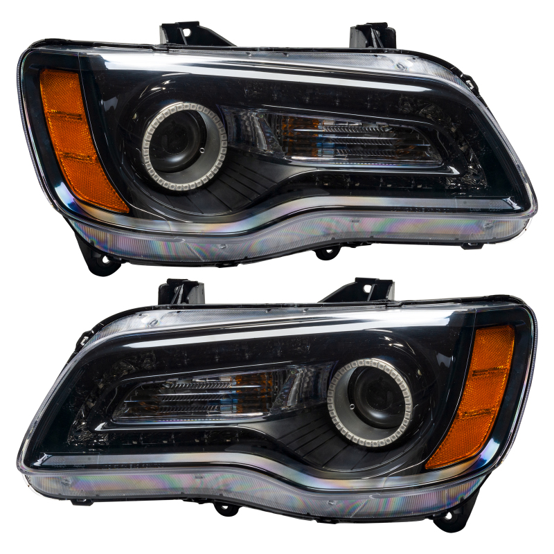 Oracle 11-14 Chrysler 300C SMD HL - Black - NON HID - Blue thumbnail 2