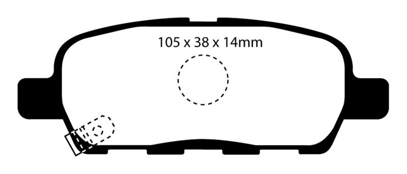 EBC S20 Brake Pad and Rotor Kit (1x ebcRK7314, 1x ebcUD1288, 1x ebcUD1650, 1x ebcRK7672) thumbnail 4
