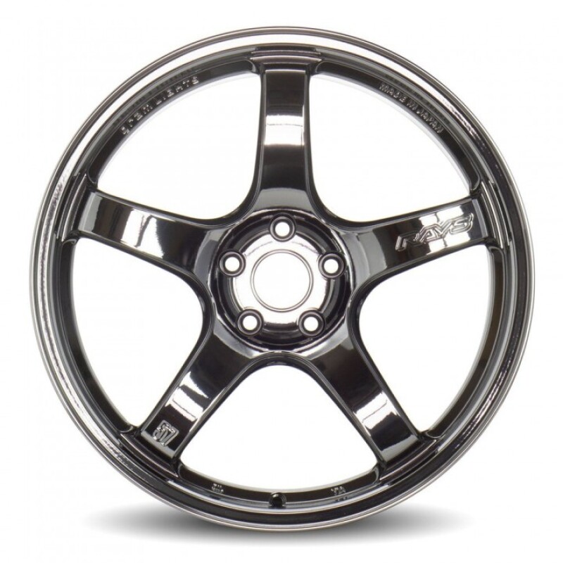 Gram Lights 57CR 18x8.5 +45 5x100 Glass Black Wheel (Min Order Qty Of 20)