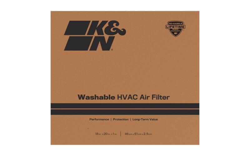 K&N HVAC Filter 18 X 20 X 1 Merv 8 thumbnail 2