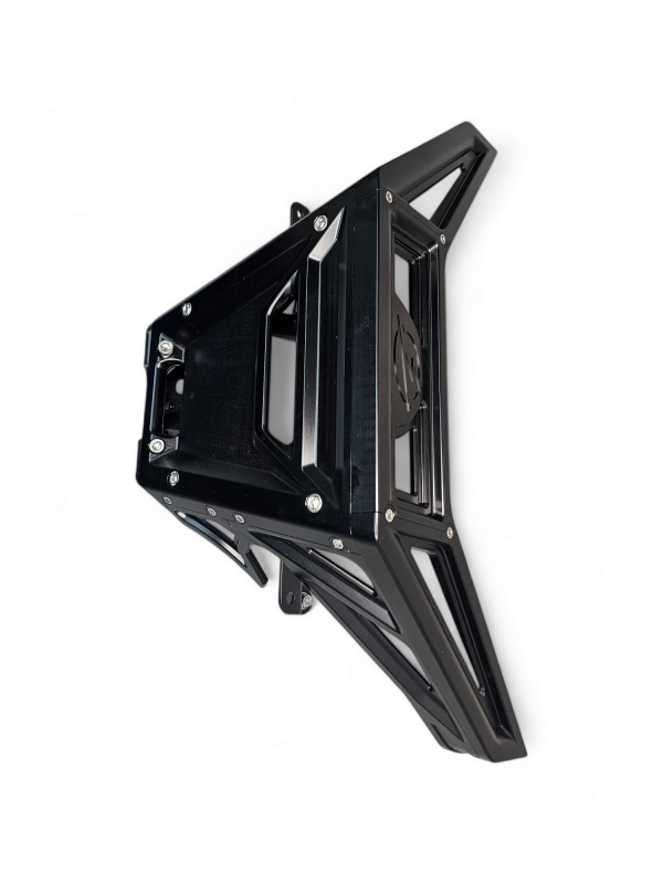 Elektric Offroad 2017+ Can Am X3 Maverick Billet Front Winch Bumper Anodized Black thumbnail 9