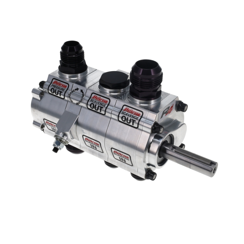 Peterson Fluid Systems R4 3-Stage Oil Pump - Right Side Mount - Rear Drive thumbnail 2