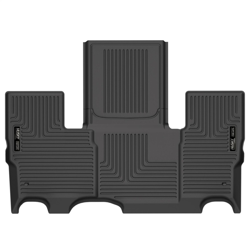 Husky Liners 2022 Jeep Grand Wagoneer WeatherBeater 2nd Seat Black Floor Liners thumbnail 3