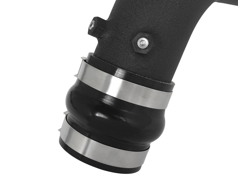 BladeRunner 3 IN & 3-1/2 IN Aluminum Hot and Cold Charge Pipe Kit Black