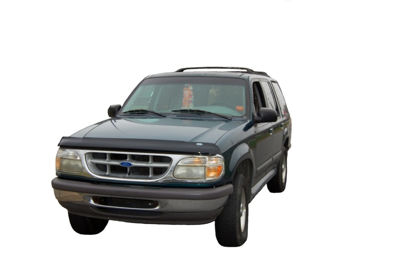 AVS 95-01 Ford Explorer High Profile Bugflector II Hood Shield - Smoke thumbnail 2