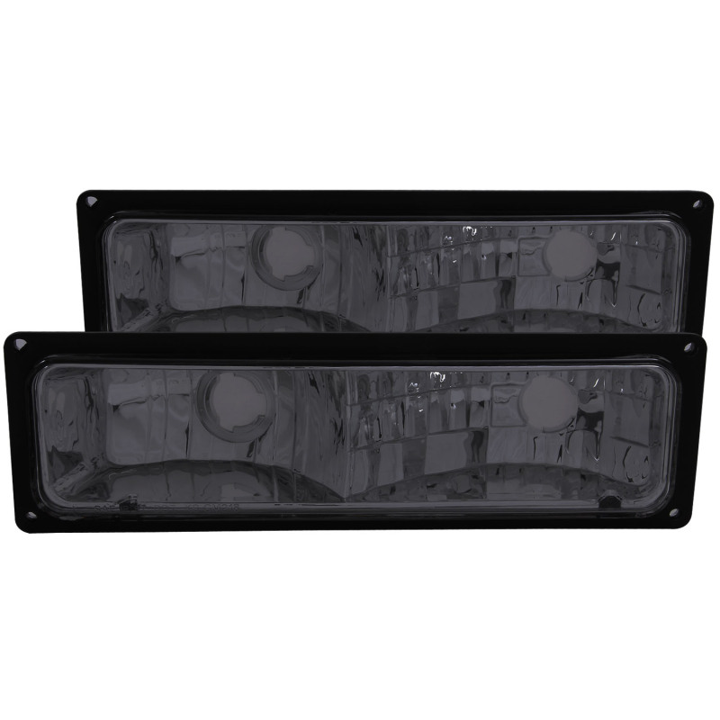ANZO 1988-1998 Chevrolet C1500 Euro Parking Lights Smoke thumbnail 6