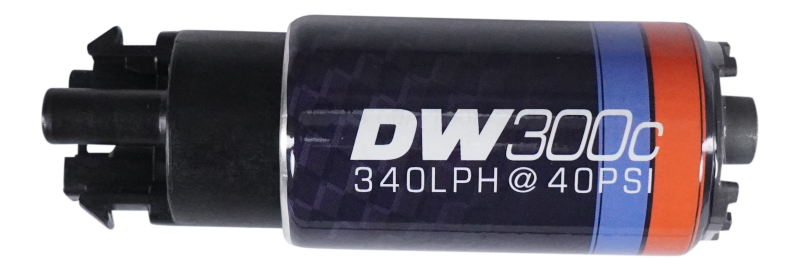 DeatschWerks 340lph DW300C Compact Fuel Pump w/ Mounting Clips thumbnail 3