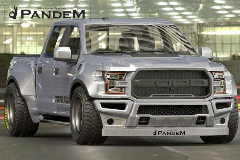 GReddy Pandem RB 17+ Ford F-150 Raptor Complete Wide Body Aero Kit thumbnail 5