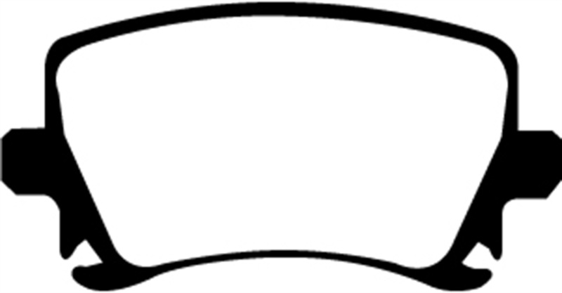 EBC 06-13 Audi A3 2.0 Turbo (Girling rear caliper) Greenstuff Rear Brake Pads thumbnail 5