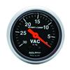 Autometer Sport-Comp 2-1/16in. 30 IN HG Mechanical Vacuum Gauge thumbnail 6