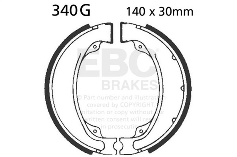 EBC 01-08 Honda TRX 250 EX Sportrax Rear Left Sintered R/HH Brake Pads