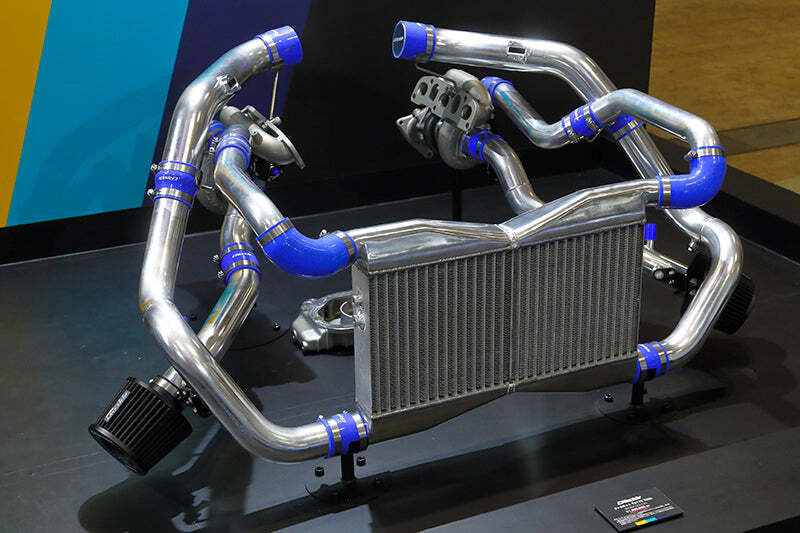 GReddy 09-20 Nissan 370Z Z34 T517Z 8cm Twin Turbo Kit (RHD only) thumbnail 3