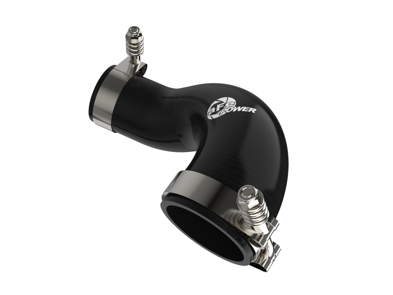 BladeRunner 3 IN Aluminum Hot and Cold Charge Pipe Kit Black
