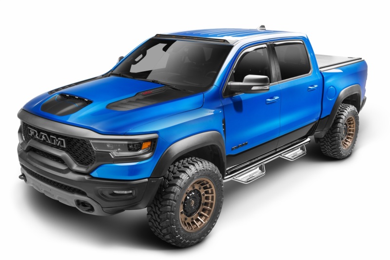 N-Fab Podium SS 19-20 Dodge RAM 1500 Crew Cab - Cab Length - Polished Stainless - 3in thumbnail 7