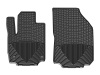 WT Rubber Mats - Front - Blk