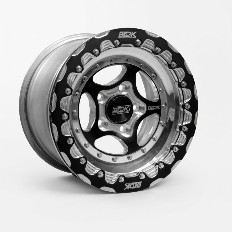 Belak 17x9.5 / 6.25in BS / 6x135mm BP / High Pad / Series 5 - Single Beadlock Wheel w/ Billet Lip