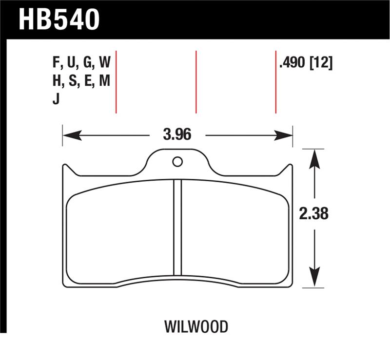 HAWK HT-10 Brake Pad Sets