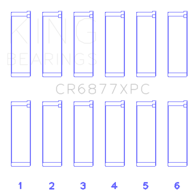 KING Performance Rod Bearings