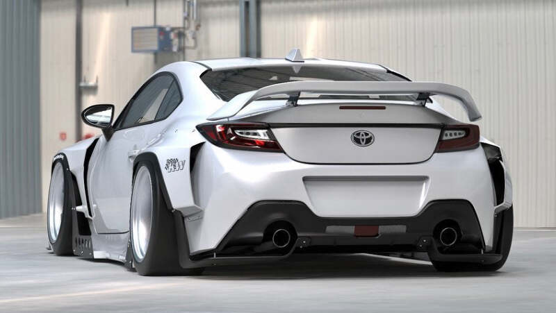 GReddy Pandem 2022+ Toyota GR86 (ZN8) Rocket Bunny V1.5 Ducktail Wing thumbnail 4
