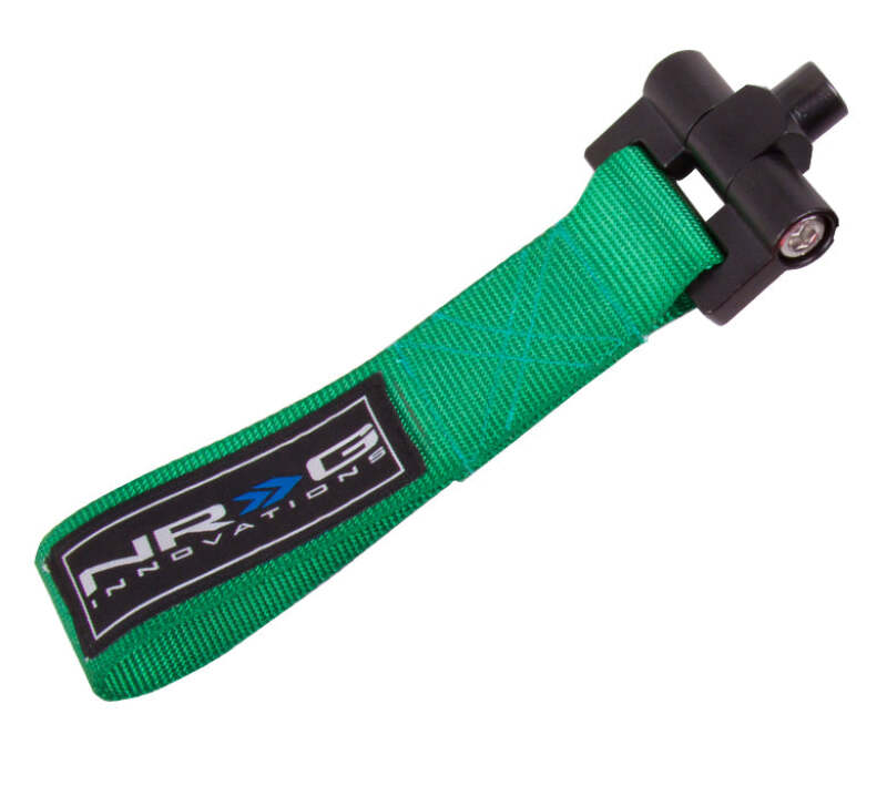 NRG Bolt-In Tow Strap Green - Mazda 3 / Mazdaspeed 3 04-07 (5000lb. Limit) thumbnail 4